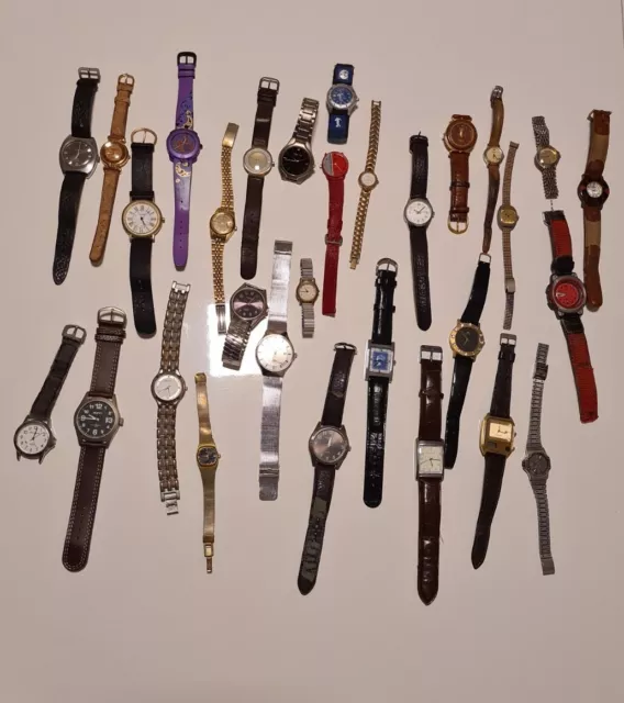 Konvolut alte Damen und Herren Armbanduhren  für Bastler  30 st. UTV  T.2