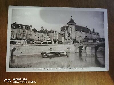 CPA - 53 - LAVAL - Le Vieux Pont et le Château