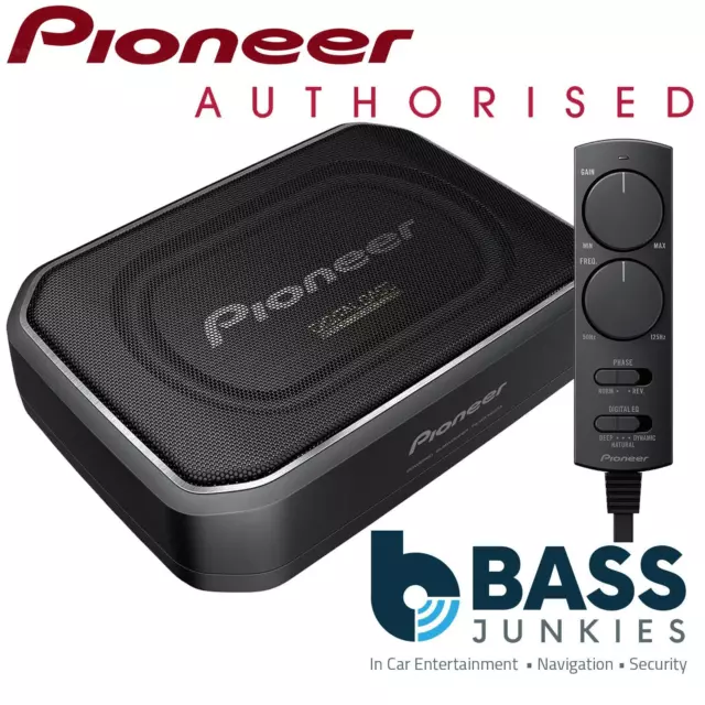 Pioneer TS-WX140DA 170 Watts Active Underseat Car Subwoofer Box Bass Controller