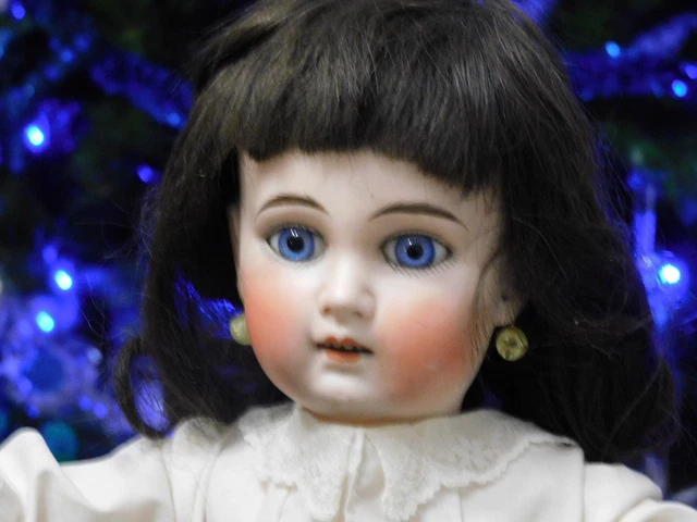POUPÉE ANCIENNE - BÉBÉ CARACTÈRE NOIR HEUBACH KOPPELSDORF 24