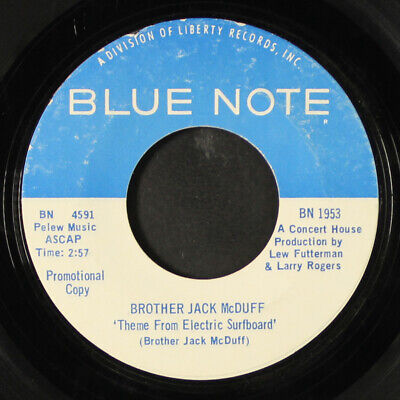 BROTHER JACK MCDUFF: down home style / theme from electric surfboard BLUE NOTE