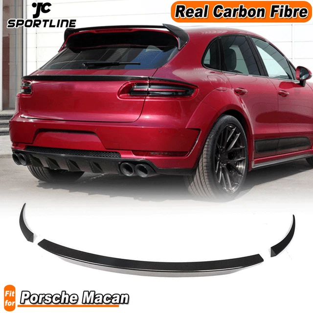 FIT FOR PORSCHE Macan 95B 201418 Carbon Fiber Rear Spoiler Trunk Boot