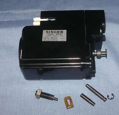 Singer Sewing Machine Part 1425N Motor w/Belt Pulley Assembly