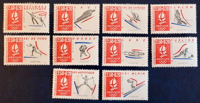 Timbres sur le sport de Europe, sur jeux olympiques