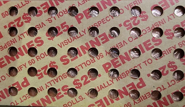 2021 D - Full Box  Lincoln Shield Cent  "Full Box of 2021 D Pennies" 230125