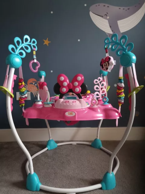 Disney baby bright starts minnie mouse bouncer top