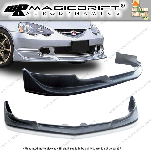 For 02 03 04 Acura RSX CW West Style Polyurethane Bumper Front Lip PU Urethane