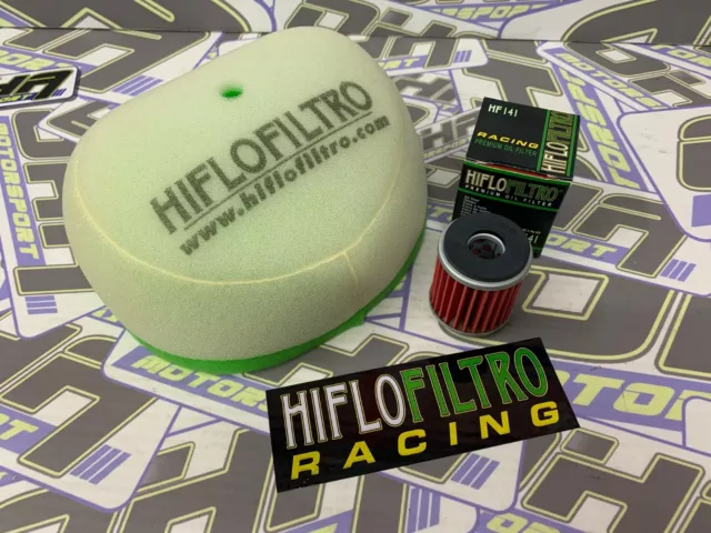 Hiflo Oil Filter & Air Filter Service Kit for Yamaha WR450F WR450 F 2003-2008