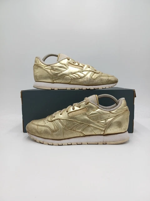 REEBOK CLASSIC GOLD Trainers 15.00 PicClick UK