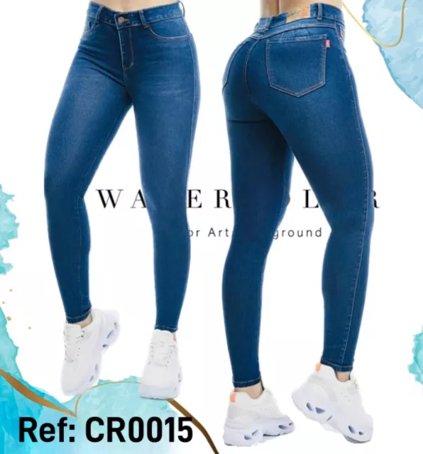 WOW JEANS COLOMBIANOS AUTHENTIC COLOMBIAN PUSH UP JEANS LEVANTA COLA BUTT  LIFT