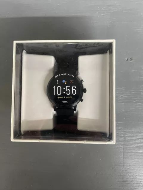 Fossil Smart Watch OS By Google Gen 5 DW10F1 44mm Black FTW4025