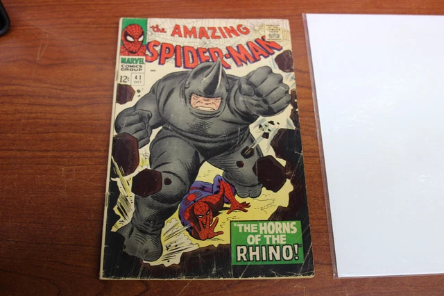 Amazing Spider-Man # 41 - (Fn-) -1St App Of The Rhino-The Horns Of The Rhino