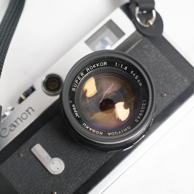 Canon P　super rokkor 5cm F1.8 レンズ付 CANON P SUPER rokkor 5cm F1.8 with lens $914.97 - PicClick CA