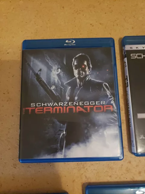 Terminator Blu-ray Lot Of 5 Judgment Day Salvation Genesis Rise Machines 2
