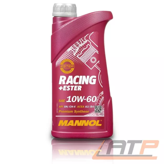 Mannol 1 L Liter Racing+Ester 10W-60 Motor-Öl Motoren-Öl