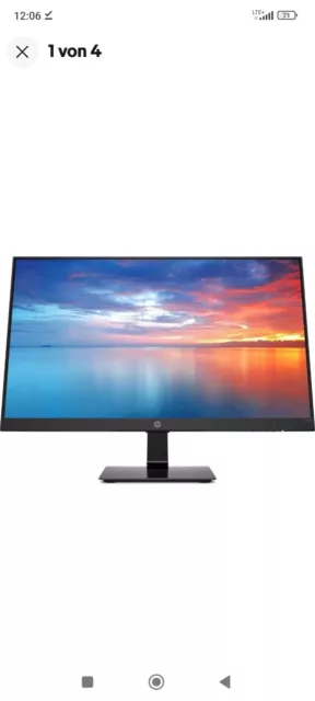 HP 27 Zoll Widescreen IPS LED Bildschirm Sehr Gut wie Neu