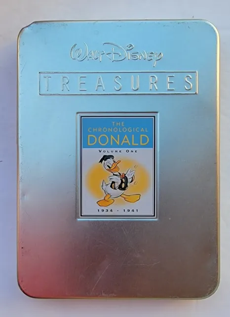 Walt Disney Treasures The Chronological Donald Vol 1 1934-1941 DVD NO SCRATCHES