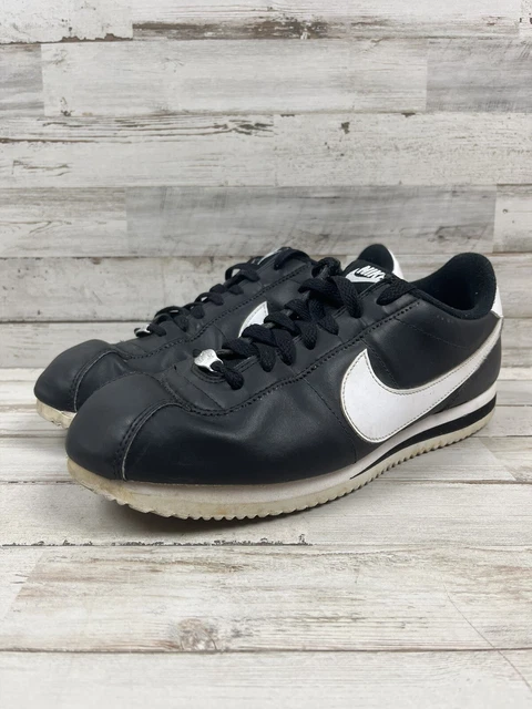 nike cortez 72 black white