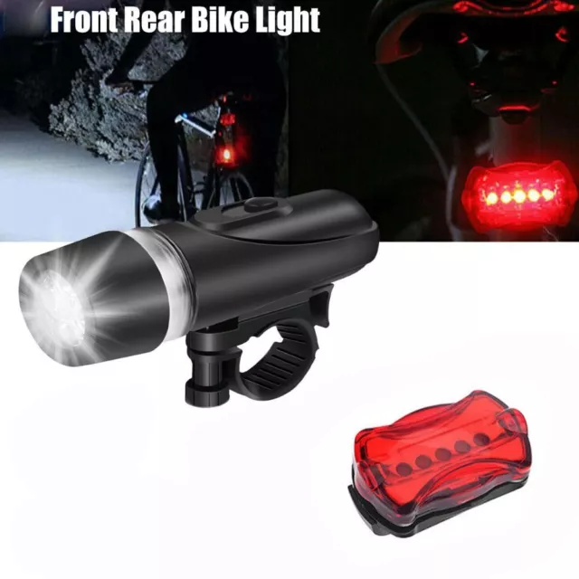 Rear Flash Lamp Mountain Bike Using Bike Lights Set Bicycle Bright Flashlight