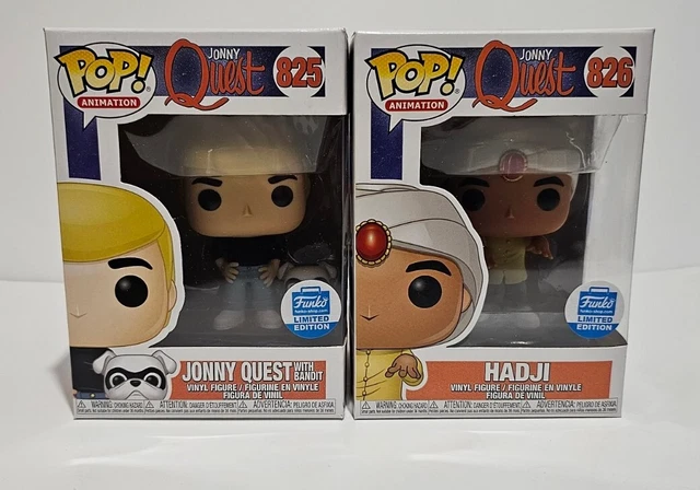 Funko Pop Jonny Quest with Bandit and Hadji 2 Pack Funko Shop Exclusive