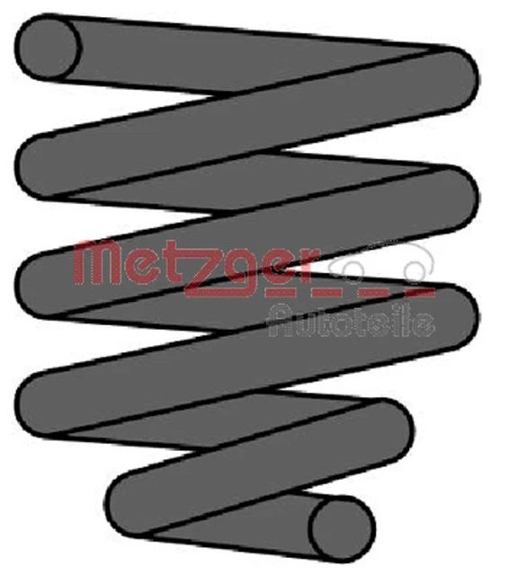1 molla telaio Metzger 2241492 anteriore per Opel Agila H00 F68 12 V 16 V Twinport
