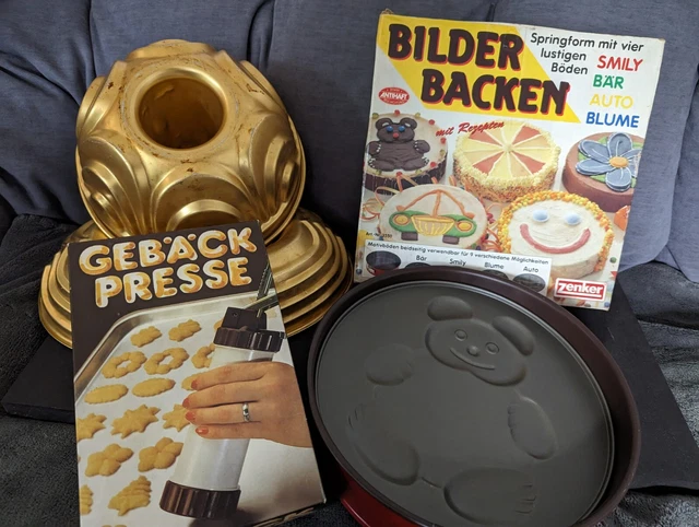 Backzubehör*Dr. Oetger/Zenker*Konvolut*Retro*