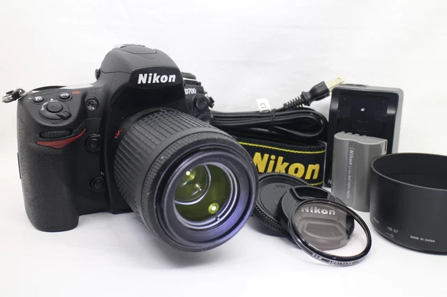 【N, MINT/ 1181 shots】 Nikon D700 DSLR w/AF-S Nikkor 55-200 f/4-5.6G ED VR #30812