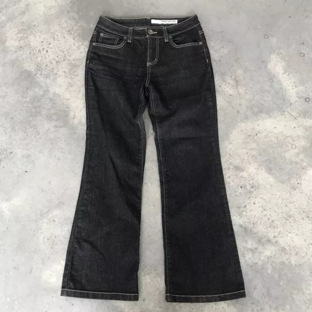 DKNY Piccoli Jeans Donna Denim Lavaggio Scuri Soho Jean Jeans BA6 Taglie 4R 4 R