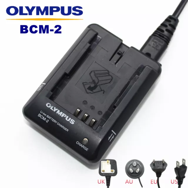 Genuine Original Olympus BCM-2 PS-BLM1 Battery Charger for E-300 E-500 Camera