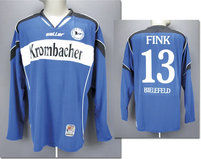 match worn shirt Spielertrikot Arminia Bielefeld 2005/06 Michael Fink Fußball BL