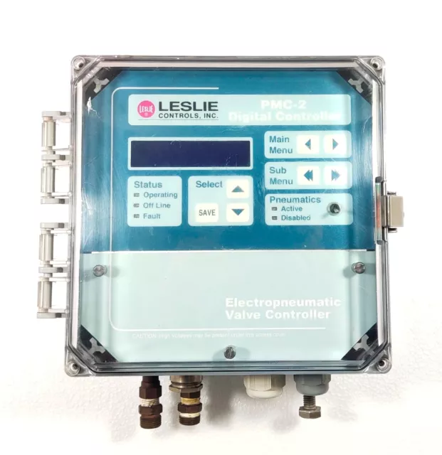 Leslie Controls Inc Pmc-2 Digital Electropneumatic Valve Controller