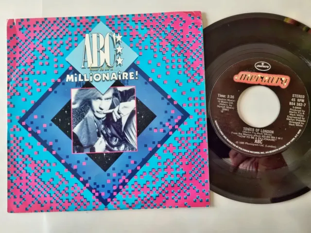 ABC - (How to be a) Millionaire/ Tower of London 7'' Vinyl US WITH COVER