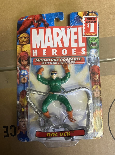 Dr. Octopus Die Cast Figure  1997 Marvel Comics Toy Biz Heavy Metal Heroes