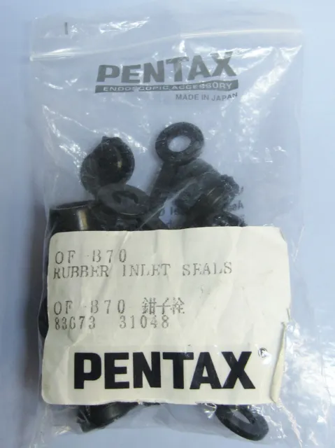 Pentax Of-B70 Rubber Inlet Seals - 10 Pack -  New