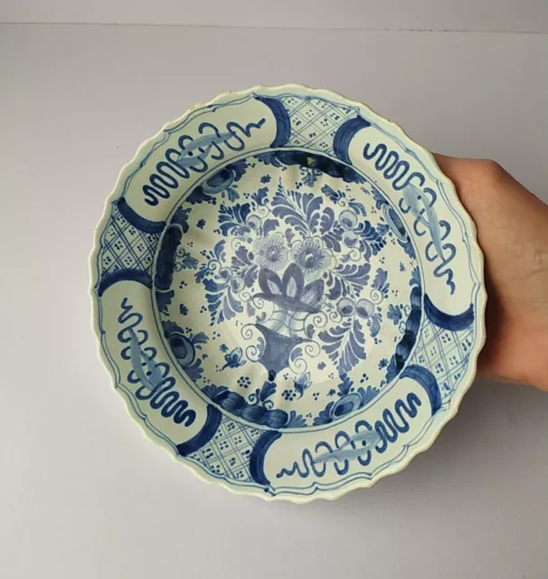 Vintage Delft Holland Blue & White Bowl