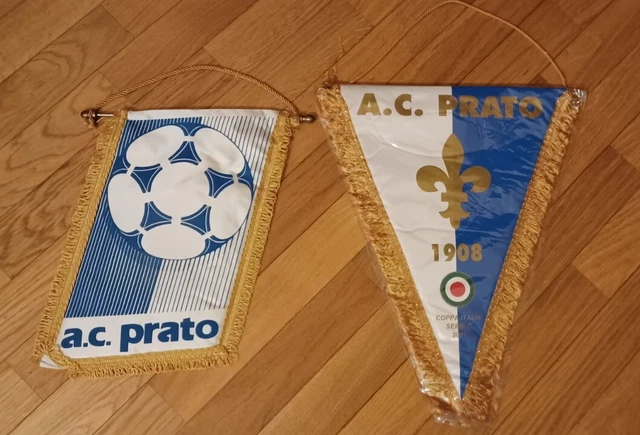 Lotto Gagliardetti Prato Set Pennants Fanion Wimpel Maglia Prato Collezione