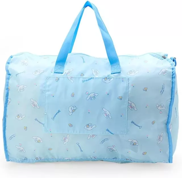 Sanrio Character Cinnamoroll Folding Boston Bag Compact Travel Storage Bag New 2