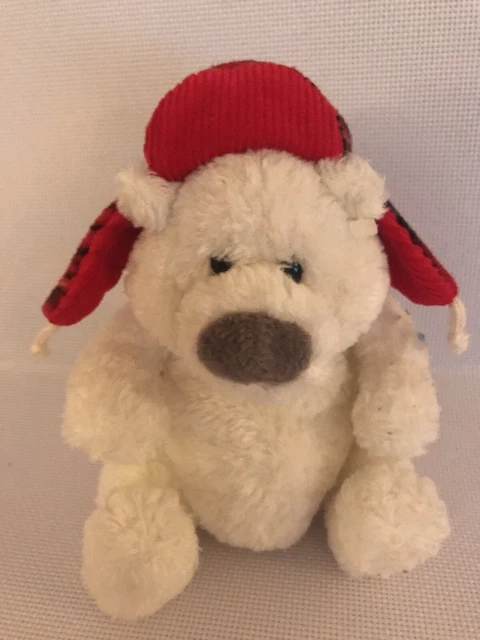 GUND POLAR BEAR Teddy Fleece Hat Soft Plush Toy 7" £8.99 - PicClick UK