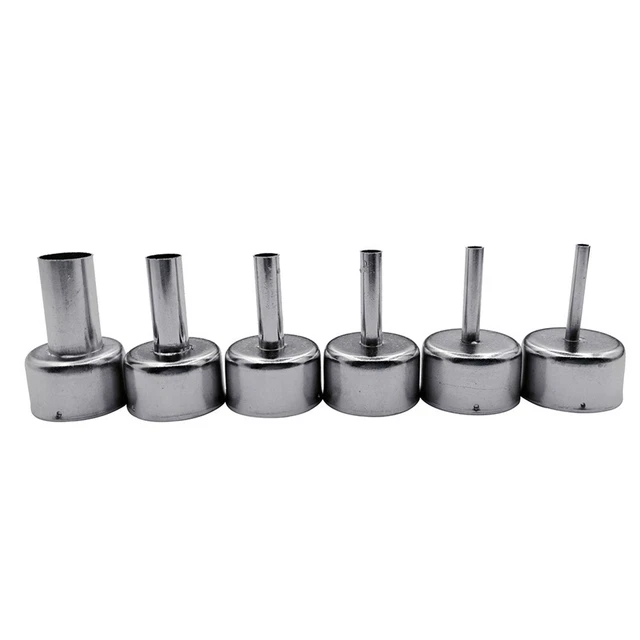Juego completo de 6 piezas de boquillas de 22 mm para estación de soldadura de soldadura 858D+ 8586