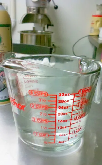 4 cup MEASURING CUP Clear Glass 32oz quart liter mL bowl Anchor Hocking 55178OL9 3