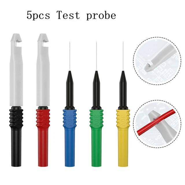 Test Sonde 4mm Fiche Banane Bas Fréquence Métal Nondestructive Sonde Set Probe