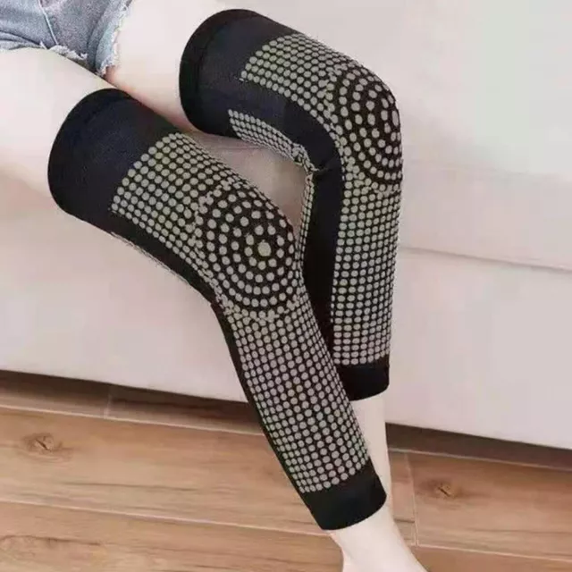 KNEECA Tourmaline Acupressure Selfheating Knee Sleeve,Detox Sculpting Knee Pads