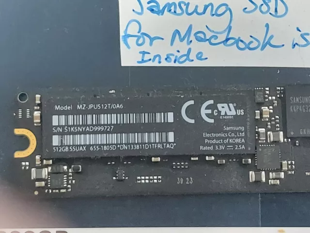 Samsung ssd discount macbook pro 2015
