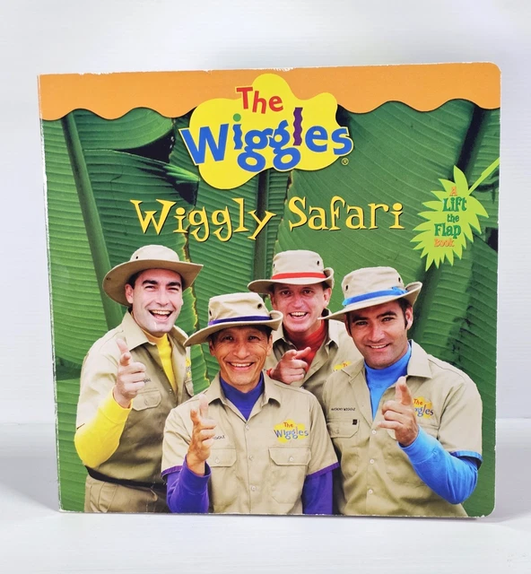 THE WIGGLES: WIGGLY Safari Lift the Flap Board Book Original Members ...