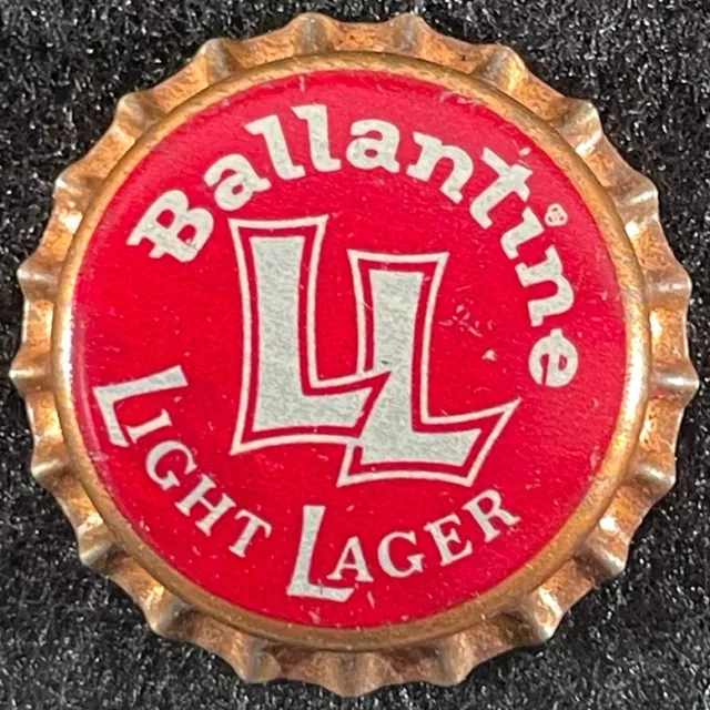 Ballantine Light Lager Unused Cork Beer Bottle Cap ~ Newark New Jersey Nj Crowns
