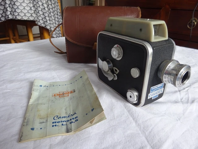 Caméra ERCSAM Cinégel N8 Reinette / Le Mans - 8 Mm - 1954/60 - France