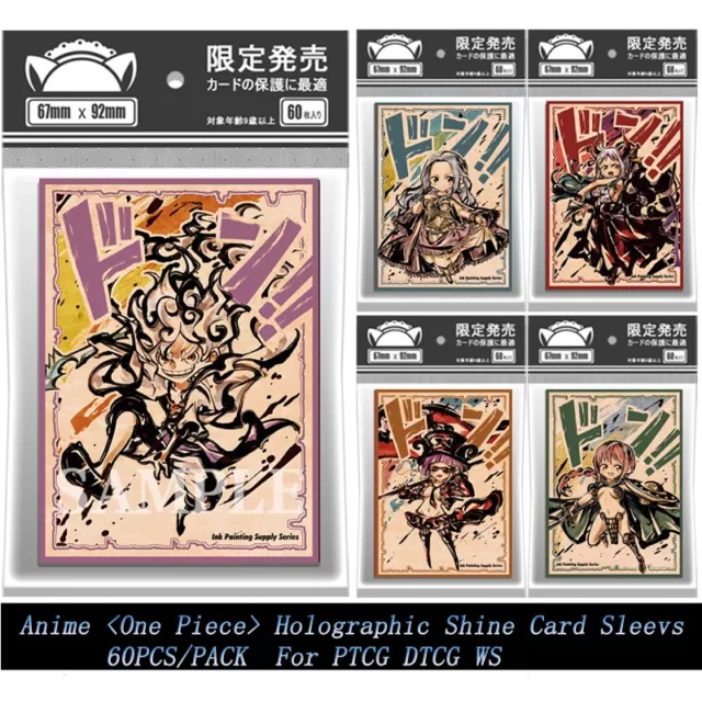 Anime One Piece Cards Protector Case Cards Sleeves Rebecca Yamato Betty Luffy 3
