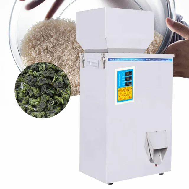 Particle Filling Machine Automatic Weighing Filler For Tea Seed 10g-500g