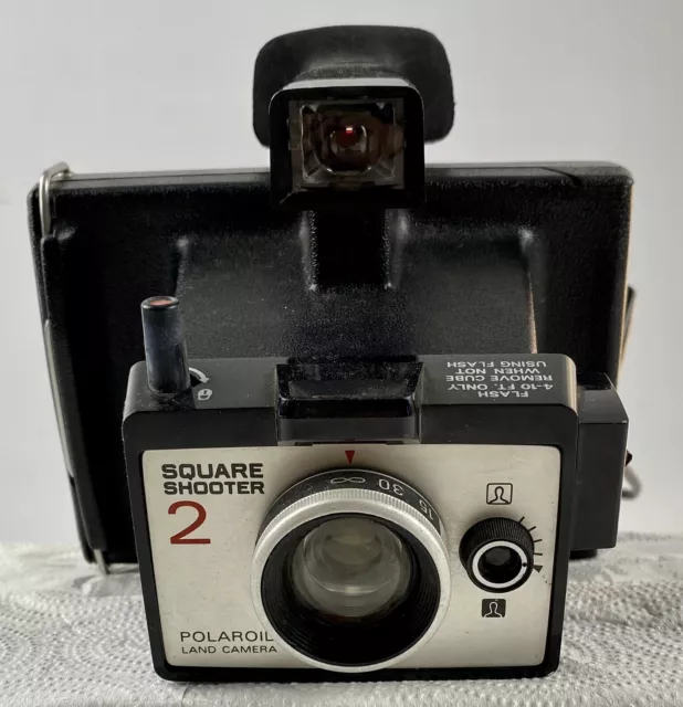 Vintage Polaroid Square Shooter 2 Instant Film Land Camera