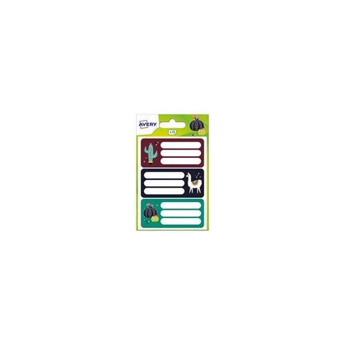 Avery Back to school - etichette per scuola - 76 x 34 mm (pacchetto di 15) ecol1